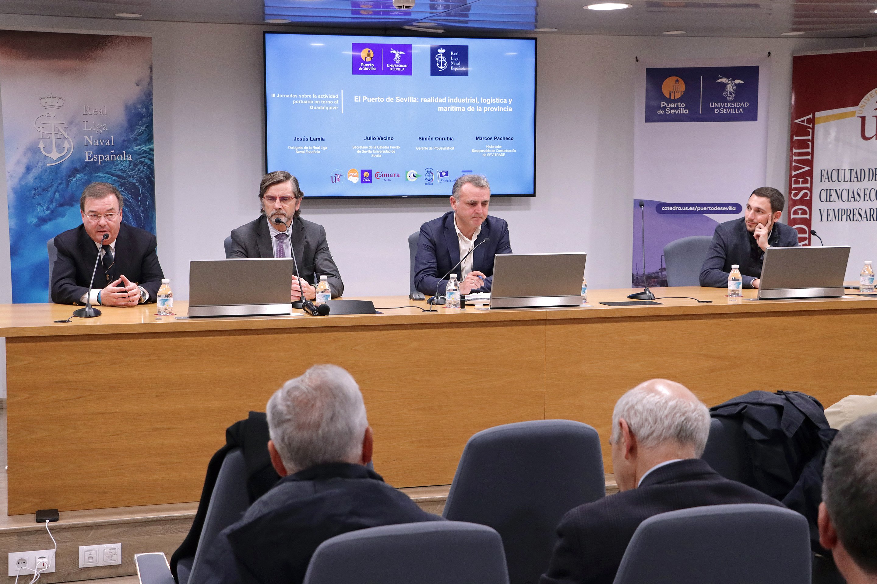 La Universidad de Sevilla acoge la III edición de las Jornadas “Sevilla es su Puerto” para analizar el papel estratégico del Guadalquivir