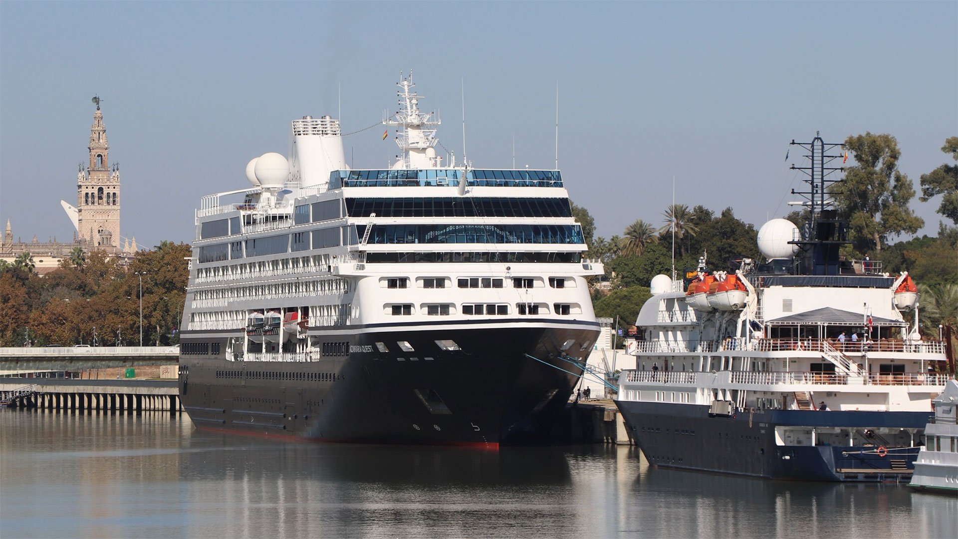 El Puerto de Sevilla recibió más de 23.800 cruceristas en 2025 y prevé 47 escalas para la nueva temporada