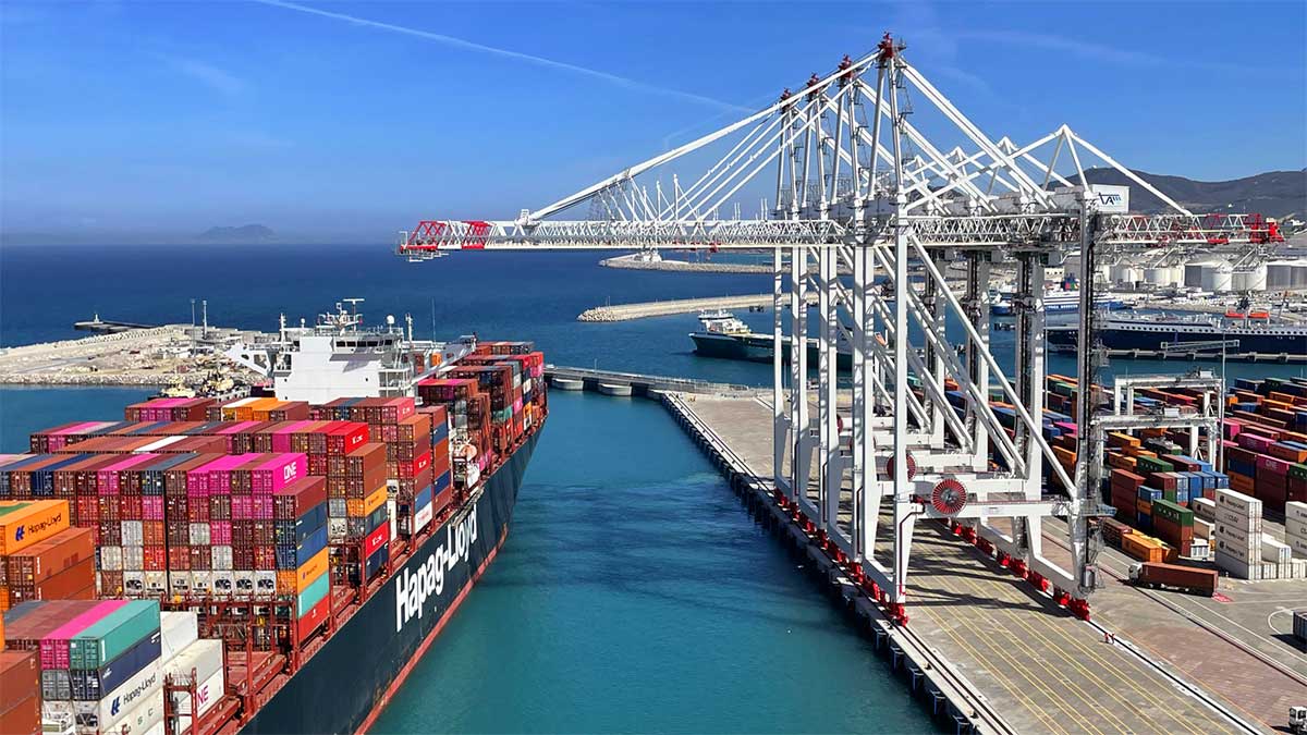 Tánger Med domina el sistema portuario del Estrecho de Gibraltar con más del 47% del tráfico de contenedores