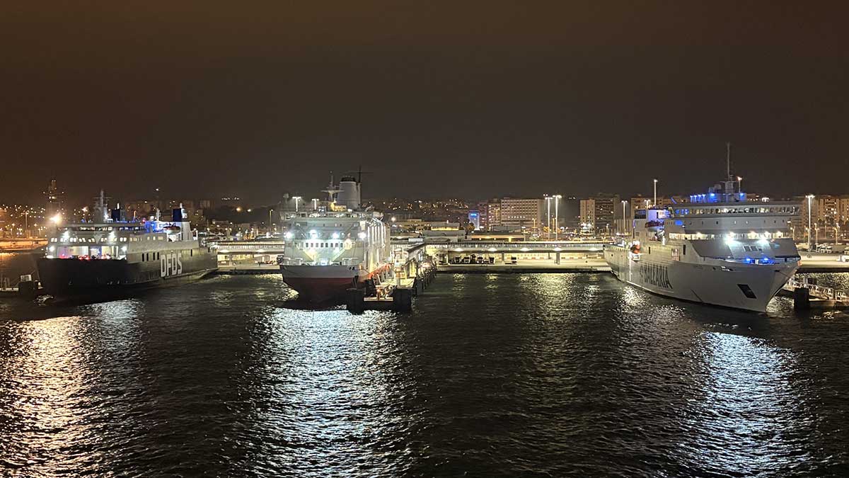La borrasca Ingrid mantiene suspendida la conexión Tarifa-Tánger mientras el puerto de Algeciras recupera la normalidad