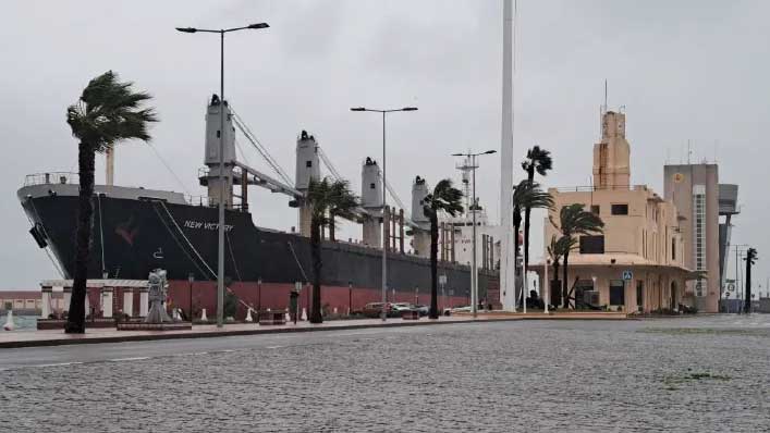 Capitanía Marítima de Ceuta sanciona al buque New Victory